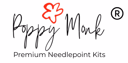 poppymonk needlepoint kits